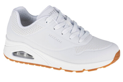 Sneaker Damen, Skechers Uno-Stand on Air, Weiß
