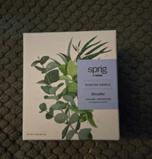 Sprig by Kohler Scented Candle 4 different Scents Brand New Smells Great