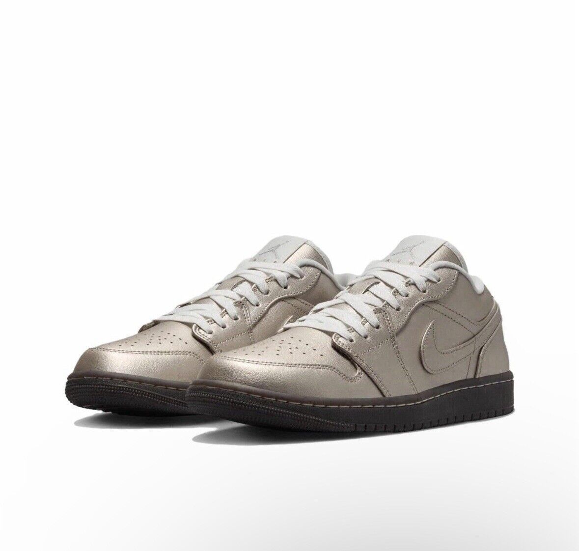 Nike Air Jordan 1 Low SE Metallic Zinc HQ3529-099 Womens Nike Air Jordan 1 Low SE Metallic Zinc HQ3529-099 Womens