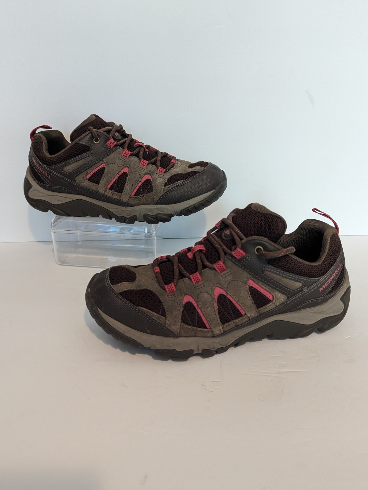 Merrell Scarpe da Donna Outmost Vent Escursionismo Outdoor Marrone Rosa Taglia 9