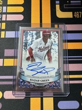 Elijah Green - 2024 Bowman Sterling  Auto PA-EG - Washington Nationals
