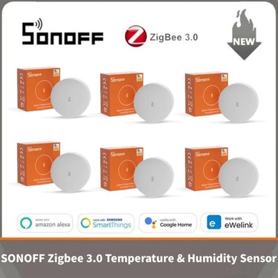 SONOFF SNZB-02P Zigbee Temperature and Humidity Sensor Smart Home Wireless Remot