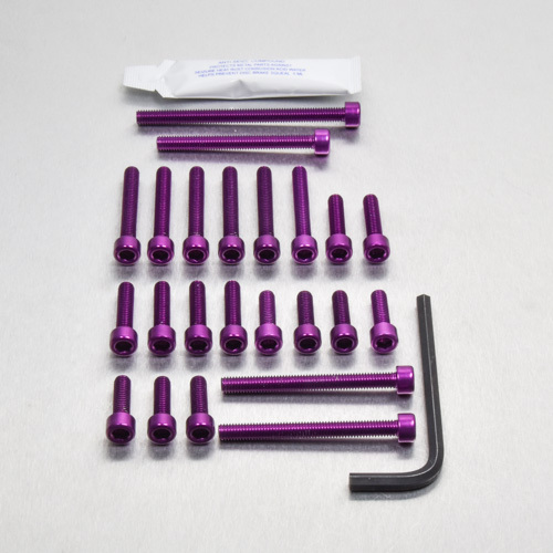 Kit Visserie moteur GPZ1000RX Race Spec Violet - Picture 1 of 1