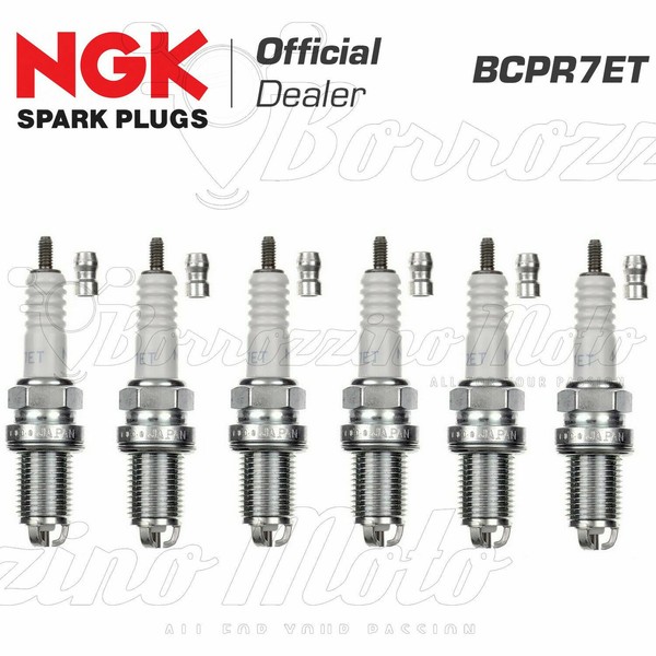 Set 6 Kerzen Original Ngk BCPR7ET Porsche 911 Carrera Rs Amerika 964 3.6 1992-image