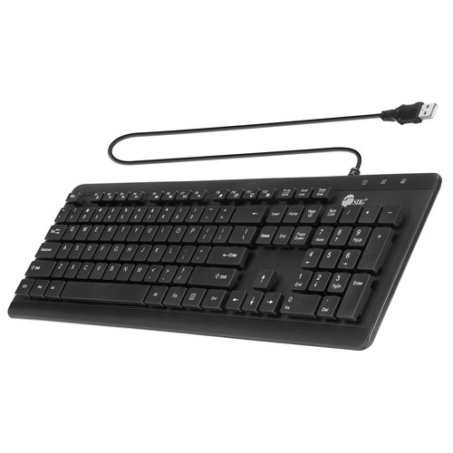 SIIG Industrial/Medical Grade Washable USB Multimedia Keyboard(JK-US0U11-S1)