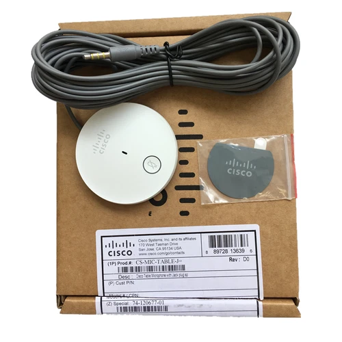 Cisco CS-MIC-TABLE-J Table Microphone (NEW / SEALED BOX) - Picture 1 of 2