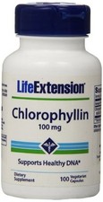 Chlorofilina, 100 mg 100 vcaps - Life Extension