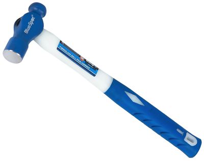 24 Unzen Kugelhammer Fiberglas Gummigriff Griff gehärteter Stahlkopf 26206