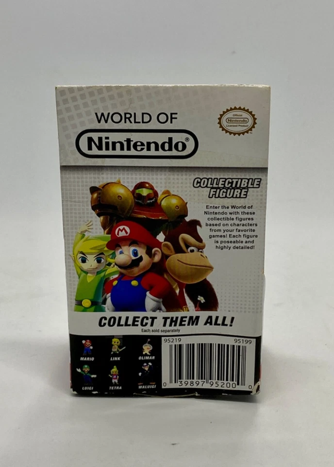 Mini Figura Mario Bros World of Nintendo Super Mario Bro Nuevo en Paquete 2 pulgadas Envío Gratis Foto 4 de 4