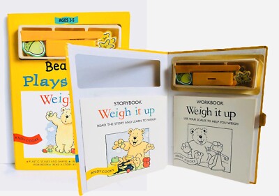 Bear's Playschool Weighing, Weigh It Up by Andy Cooke Interactive Book