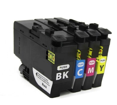 4PK Ink Cartridges fits Brother LC406 MFC-J4335DW MFC-J4345DW MFC-J4535DW
