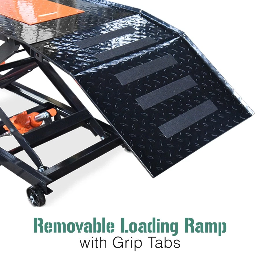 Motorcycle Lift Table Hydraulic 500kg Bike Jack Stand Hoist  - image 4 of 4