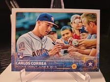 2015 Topps Update Series - Rookie Debut Carlos Correa #US251 (RC)