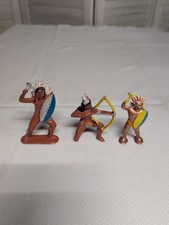 Lot Of Barclay Manoil Vintage Native American Indian Figures ap-38
