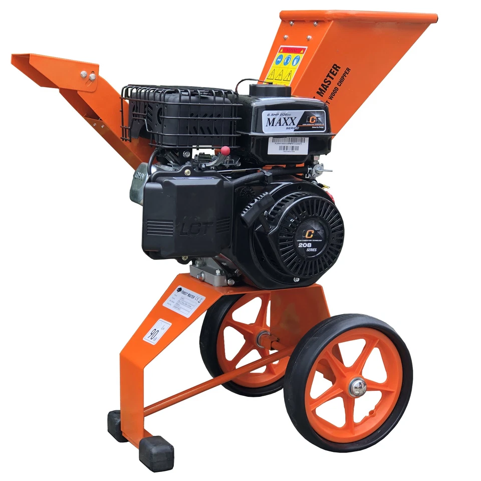 Benzin Häcksler 6PS 4-Takt Schredder Gartenhäcksler Gartenschredder Holzhäcksler