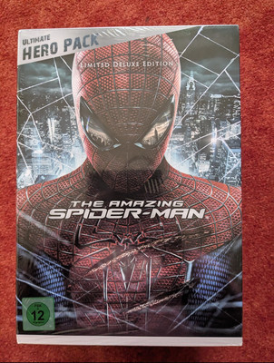 The Amazing Spider-Man (Ultimate Hero Pack + Figur) Blu-ray NEU OVP Sammler 