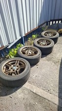 BMW E39 E38 E31 66 M 66m PARALLEL SPOKE STAGGERED ALLOY WHEELS RIMS 8x17 9x17