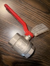 1 in. Brass NPT Full Port Threaded Ball Valve