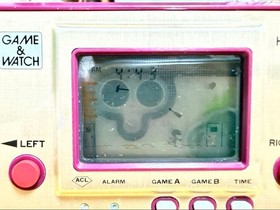 gamewatch Operation Confirmed Nintendo Game Watch Helmet Battery Replaced Japan