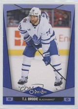 2024-25 O-Pee-Chee Blue Border TJ Brodie #349 5q7