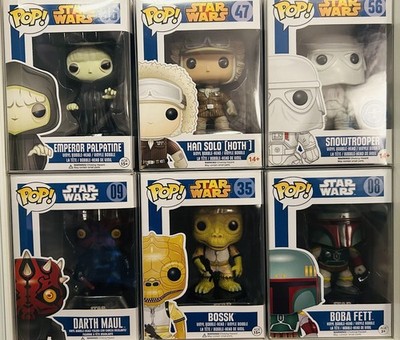 Funko POP Star Wars - Konvolut OG Blue Boxen