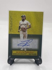 2025 Topps Archives 1964 Stand-Ups 64SUA-JC Jackson Chourio Auto Brewers