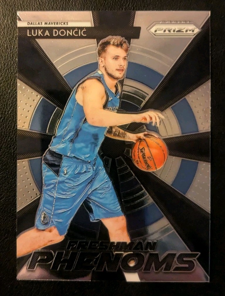 2018-19 Panini Prizm Luka Doncic Freshman Phenoms RC Rookie #23 Mavericks