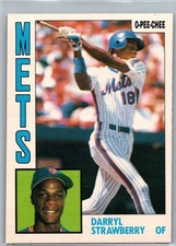 1984 O-Pee-Chee - Darryl Strawberry #182