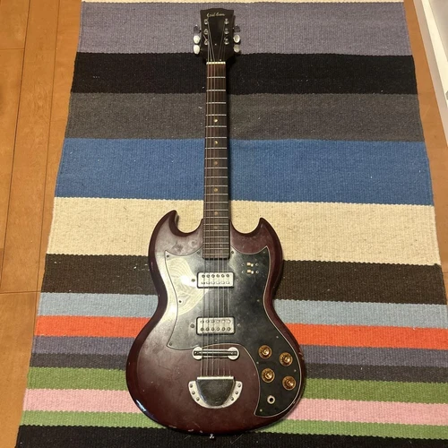 Gibbon Style Japanese Vintage Electric Guitar Solid Body Classic Retro