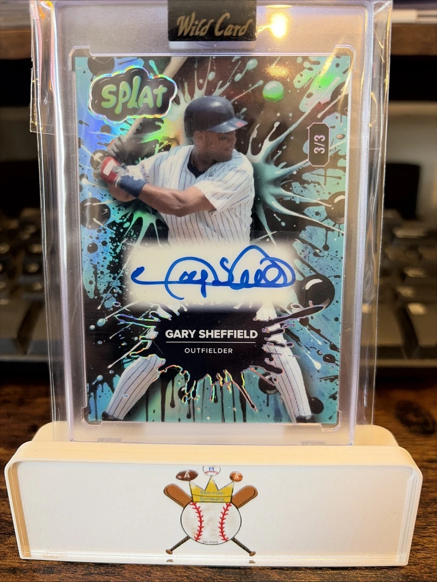 Gary Sheffield Autograph Indiana Baseball Trading Cards for sale