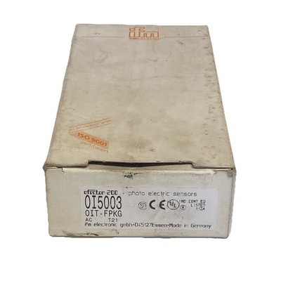 ifm electronic OI5003 Optischer Reflexlichttaster M30   Infrarot   NEU & OVP
