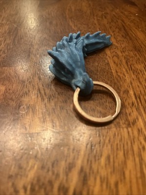 Really Cool 3D Printed Dragon With Keychain