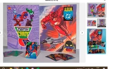 PEPSICARDS Marvel Full Set 113/113 + DC Full Set 116/116 cards 1995 Reprint