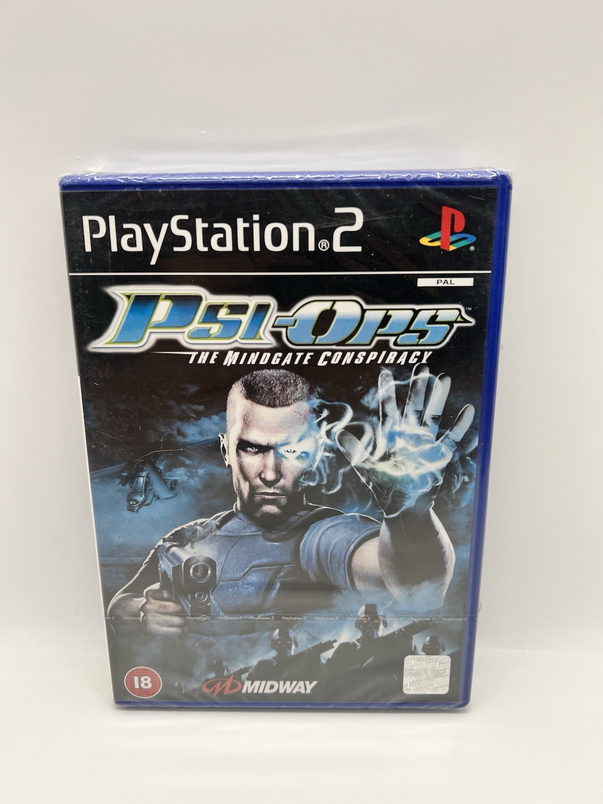 PS2 Psi-Ops: The Mindgate Conspiracy, New And Factory Sealed