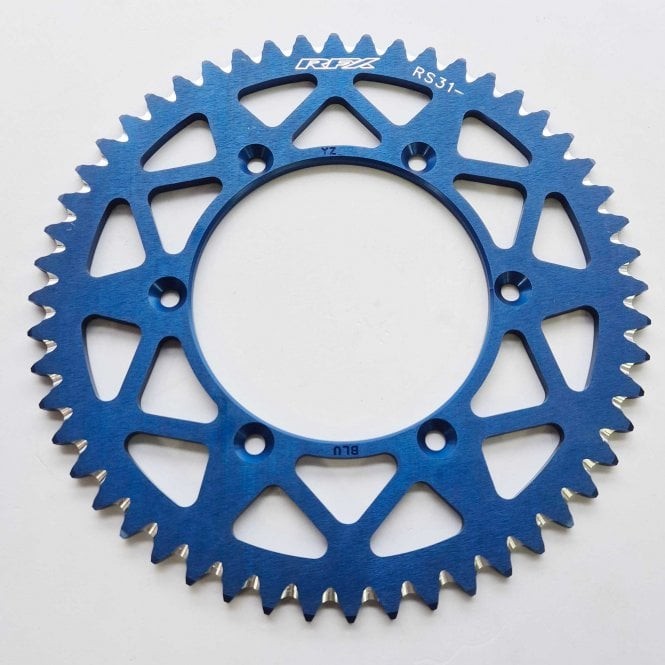 RFX Pro Series REAR 52T Elite Sprocket - YZ125/250 YZF250/450 WRF250/450 (Blue)