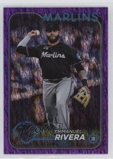 2024 Topps Update Purple Holo Foilboard 369/799 Emmanuel Rivera #US70 0ly5