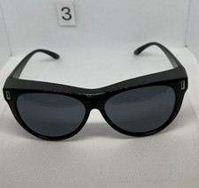 Solar Shield Polarized Sunglasses   Black