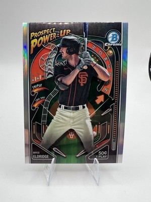 2024 Bowman - Mega Box Chrome Prospect Power-Up #PP-19 Bryce Eldridge (RC)