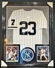 Don Mattingly Signed Yankees Jersey Framed "Donnie Baseball" JSA COA #7 Mantle