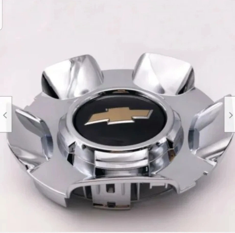 4PC Wheel Center Cap 09- 11 Chevy Tahoe Avalanche Silverado Chrome 5417 19431542 - Image 2 of 2