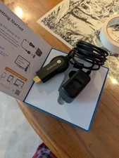 Google Chromecast 1st Generation Streaming Media Player  w/ USB Cord (Black)