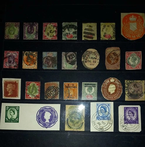SELECTION OF EARLY STAMPS FROM U.K.