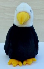 TY Beanie Buddy - BALDY the Eagle (10 inch) - 2001 Retired w/Tags