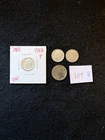 ROOSEVELT DIMES 1946-S, 1954-S, 1958-P + BUFFALO NICKEL 1930-P UNGRADED LOT B