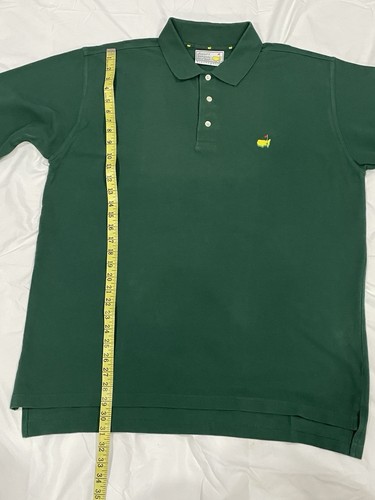 Vintage Masters Golf Polo Shirt Men’s Size XL Green Augusta National Slazenger - Picture 5 of 7