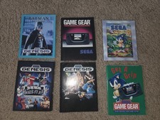 Sega Posters (Inserts From Game Cases) POSTERS ONLY! EUC!