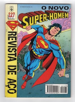 1993 DC ADVENTURES OF SUPERMAN #505 & STEEL #1 1ST NATASHA IRONS RARE KEY BRAZIL