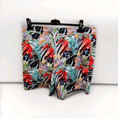 Threadbare bunte tyrrhenische Badeshorts für Herren Größe XL neu mit Etikett 