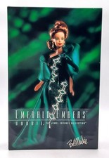 1996 Bob Mackie Emerald Embers Barbie / Jewel Essence / Mattel 15521 Ohne Schuhe