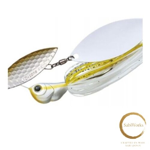 New Evergreen Spinnerbait D-Zone Double Willow Leaf 3/4oz Chart Shad #27 - Image 1